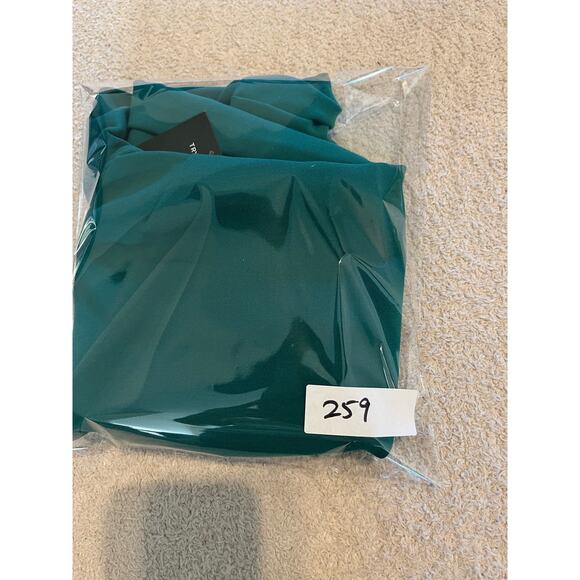 New With Tags Lulus‎ Ruffle Sleeve Dress Size XS Green Fitted - Picture 9 of 9